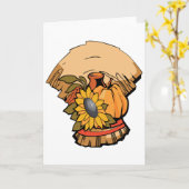 バナーグリーティングカードの取り込み カード (黄色い花)