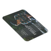 バナーグレー写真卒業のお知らせ マグネット (右側)