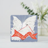 バナードーカスタムブ – 4.25インチx 5.5インチ招待状 招待状 (スタンド正面)