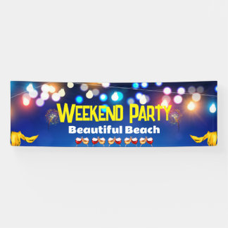 バナーパーティーエレガン 横断幕