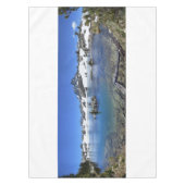 バナーピークと山湖 – シエラネバダ テーブルクロス (正面)