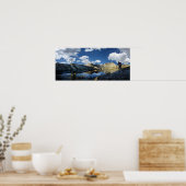 バナーピークと1000島湖 – John Muir Trail ポスター (キッチン)