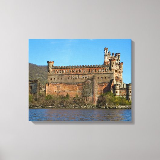 バナーマン城 キャンバスプリント (正面)