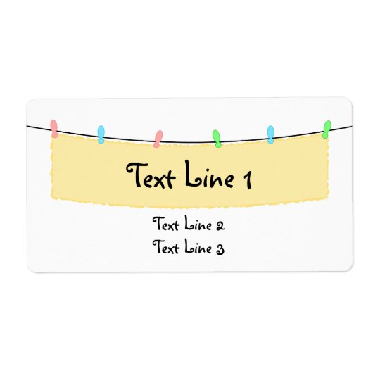 バナーラベル ラベル (正面)