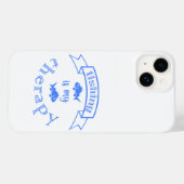 バナーリボン引用文魚釣りはセラピー Case-Mate iPhoneケース (裏面 (横))