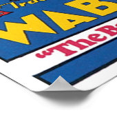 バナールート鉄道のポスターを台無しにする ポスター (角)