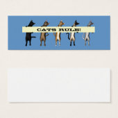 バナー付き猫集団 (正面&裏面)