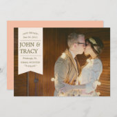 バナー写真Date Cardを保存 セーブザデート (正面/裏面)