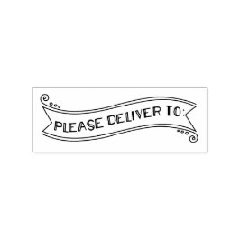 バナー封筒メールアートに配信 ラバースタンプ