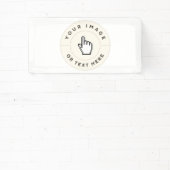 バナー – カスタム文字（イメージの追加） 横断幕 (インサイチュ)