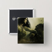 バナー：グラン疑問に思ディ、女性、バットマン 缶バッジ (正面&裏面)