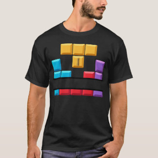 バナー ゲーム ブロック おもしろ Tシャツ
