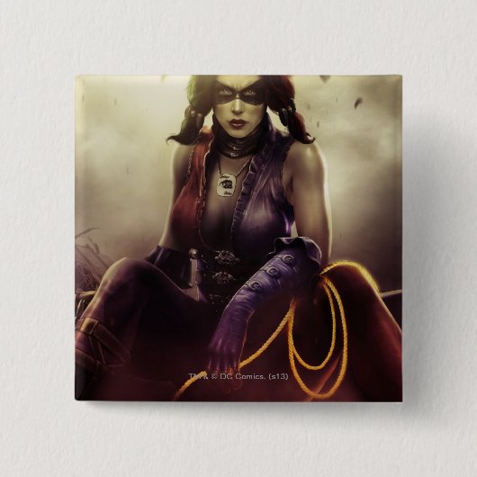 バナー：ハーレー 缶バッジ (正面)