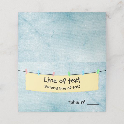 バナー プレイスカード (外部開封)