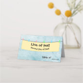 バナー プレイスカード (正面)