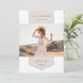 バナー |写真の卒業 案内状 (スタンド正面)