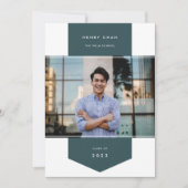 バナー |写真卒業のお知らせ 案内状 (正面)