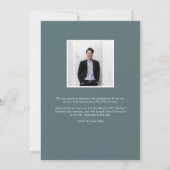 バナー |写真卒業のお知らせ 案内状 (裏面)