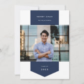 バナー |写真卒業のお知らせ 案内状 (正面)