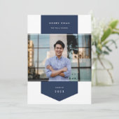 バナー |写真卒業のお知らせ 案内状 (スタンド正面)