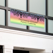 バナー – 家族会議 横断幕 (ビルの外側)