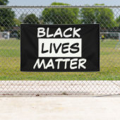 バナー – BLACK LIVES MATTER 横断幕 (インサイチュ)