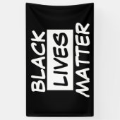 バナー – BLACK LIVES MATTER 横断幕 (縦)