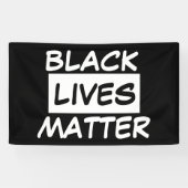 バナー – BLACK LIVES MATTER 横断幕 (横)