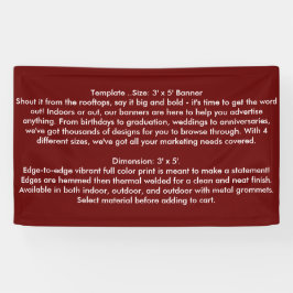 バナーDIYテンプレートクラブイベントビジネスセミナー 横断幕