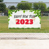 バナーHappy New Year 2023 横断幕 (インサイチュ)