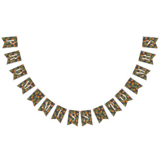 バナ恋しく思ーバント夫人へ バンティングフラッグ