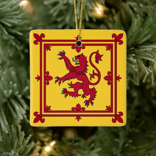 バナ王室のー – スコットランド セラミックオーナメント (ツリー)