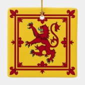 バナ王室のー – スコットランド セラミックオーナメント (裏面)