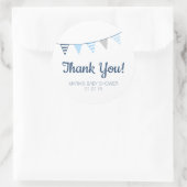 バナ航海のーの好意ありがとうラベルシール ラウンドシール (バッグ)