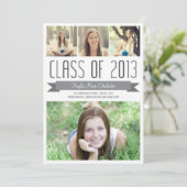 バナ誇りを持ったー卒業招待状発表 招待状 (スタンド正面)