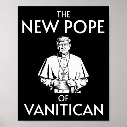 バニおもしろいティカンのトランプ教皇 ポスター (正面)