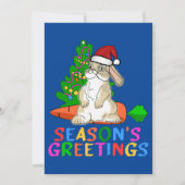 バニおもしろいー・シーズンのご挨拶 シーズンカード (正面)