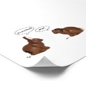 バニおもしろいー ポスター (角)