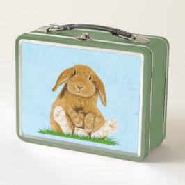 バニおもしろいー メタルランチボックス