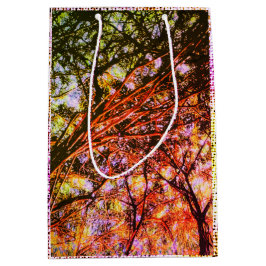 バニアンの根/星の夜で歩き回る ミディアムペーパーバッグ