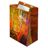 バニアン川/スターズイブで歩く ミディアムペーパーバッグ (正面アングル)