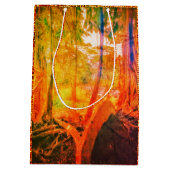 バニアン川/スターズイブで歩く ミディアムペーパーバッグ (裏面)