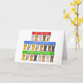 バニオン手術からの迅速な回復 カード (黄色い花)