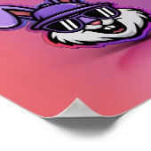 バニクールーのポスタスタイリッシュー:おもしろいウォールアート! ポスター (角)