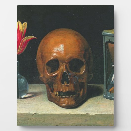 バニタスチルライフ1671byフィリップ・デ・シャンパイニュ フォトプラーク (正面)