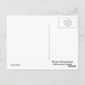 バニタスブーケポストカード ポストカード (裏面)