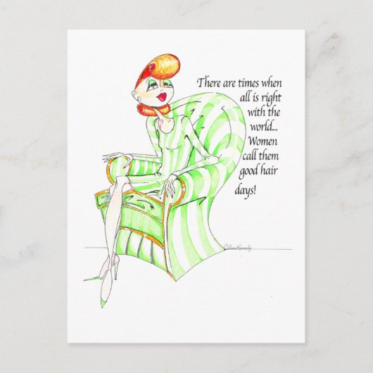 バニティケースはがき ポストカード (正面)