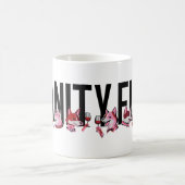 バニティファーマガジンパーティーレッド コーヒーマグカップ (中央)