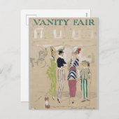 バニティフェアヴィンテージマガジンカバー シーズンポストカード (正面/裏面)