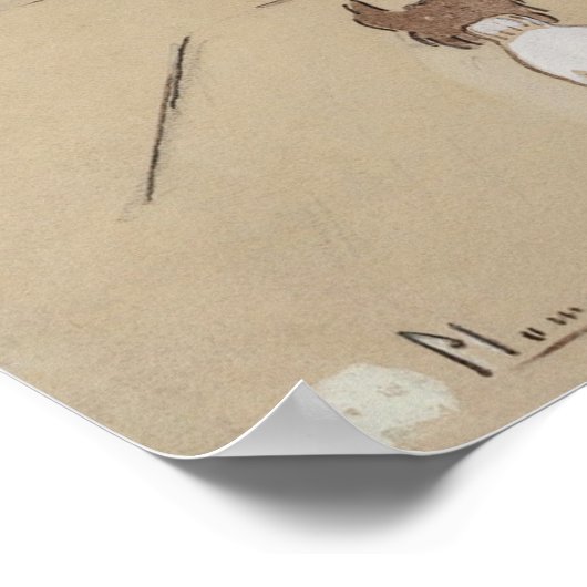 バニティフェア ポスター (角)